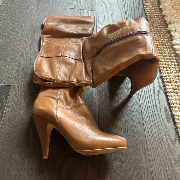 Aldo knee-high leather boot - Picture 3 of 3